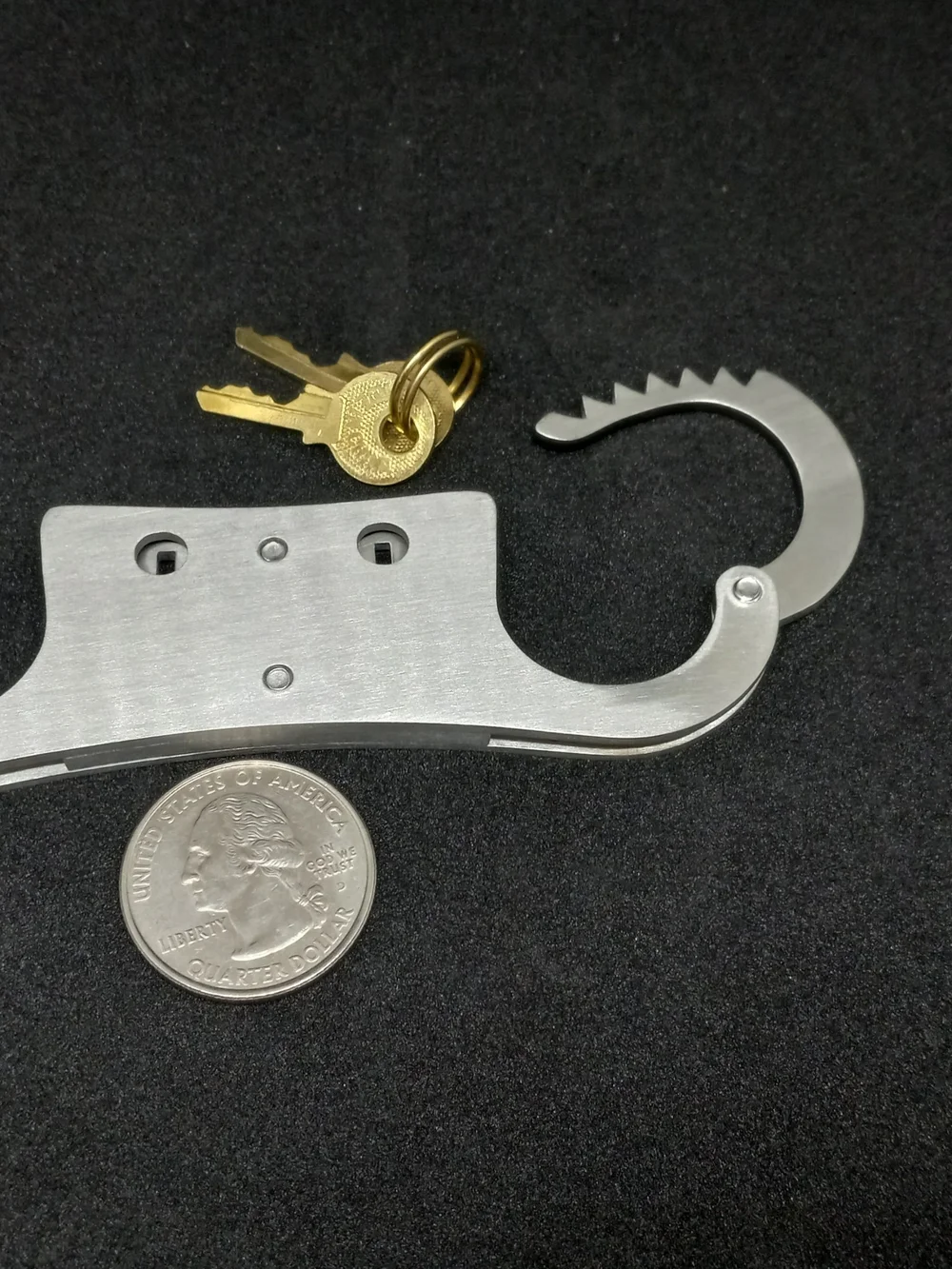Stainless Steel  Finger Handcuffs